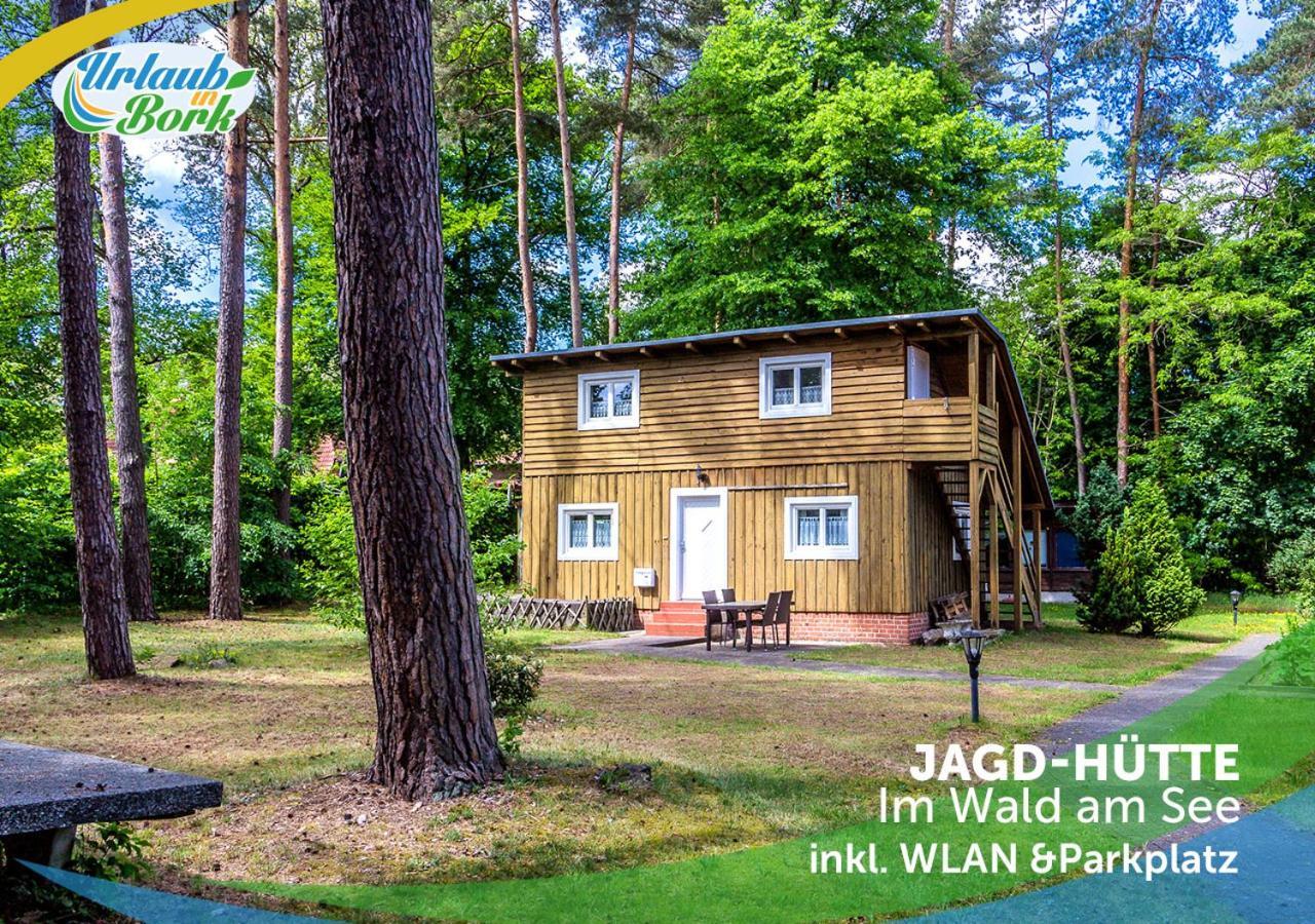 Jagd-Angler-Holzhaus-Im-Wald-Am-See Villa Kyritz Dış mekan fotoğraf