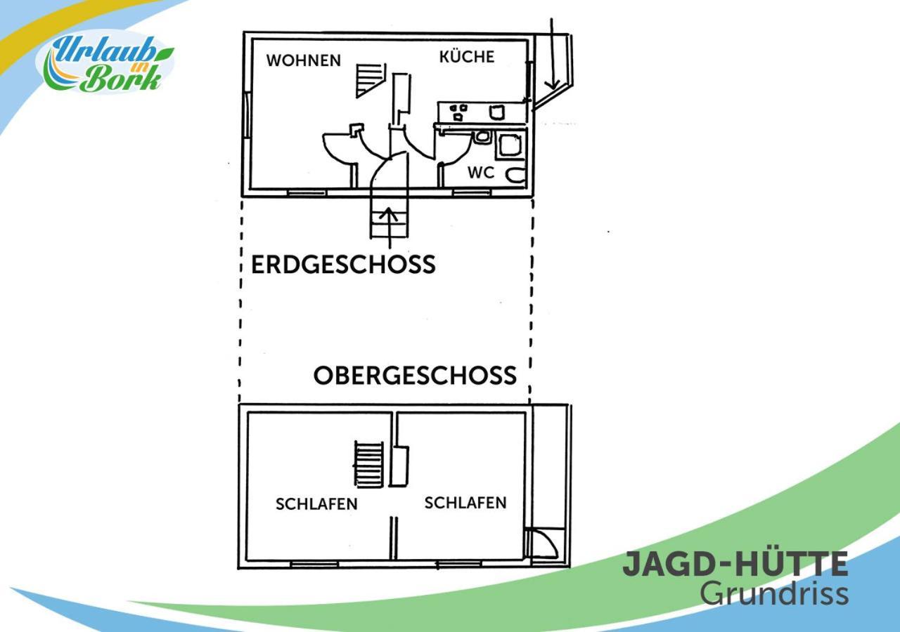 Jagd-Angler-Holzhaus-Im-Wald-Am-See Villa Kyritz Dış mekan fotoğraf
