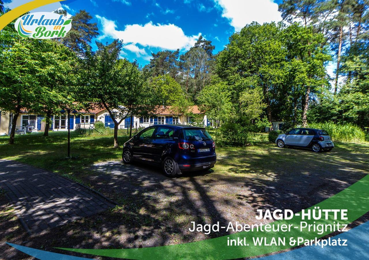 Jagd-Angler-Holzhaus-Im-Wald-Am-See Villa Kyritz Dış mekan fotoğraf